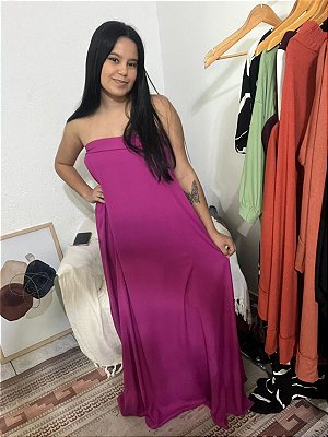 vestido tomara que caia