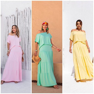 conjunto tres maria color