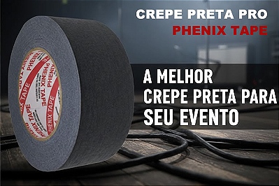 Fita Crepe Preta