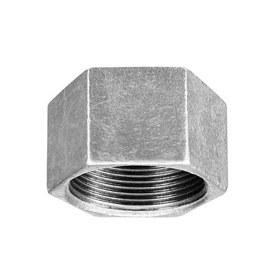 Tampão com sextavado 1.1/4" - BSP Galvanizado