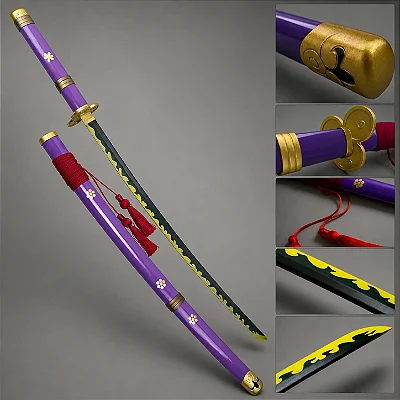 Katana Enma - Zoro One Piece | Lâmina em Metal