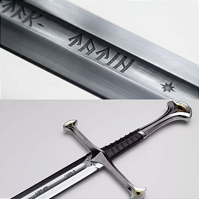 Espada Anduril Aragorn - Senhor dos Anéis