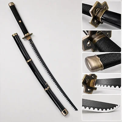 Katana Yubashiri - Zoro One Piece | Lâmina em Bambu
