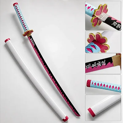 Katana Mitsuri - Demon Slayer | Lâmina em Bambu