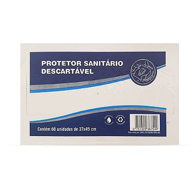 Protetor de Assento Sanitário Descartável c/ 60 unidades