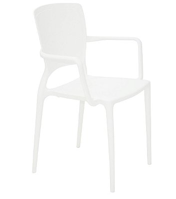 Cadeira em Polipropileno Summa Tramontina Branco 84 Cm