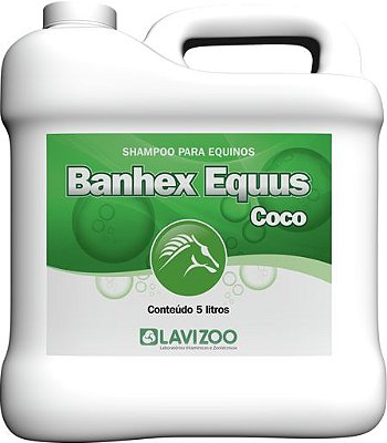 SHAMPOO BANHEX EQUUS COCO 5L LAVIZOO