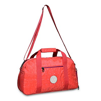 Bolsa Luluca Transversal Pequena Shoulder Bag Roxo/pink Cor Violeta-escuro  Cor Da Correia De Ombro Rosa-chiclete Desenho Do Tecido Liso