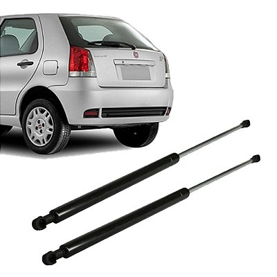 Par Amortecedor Tampa Traseira Porta Malas Palio 1996 a 2007 Mola Gás