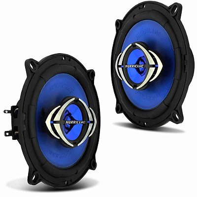 Alto Falantes Hurricane 5 Polegadas Quadriaxial 130w Rms Par