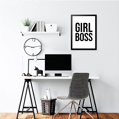 Quadro  Girl Boss