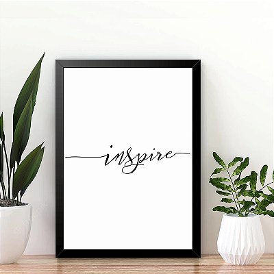 Quadro Decorativo Inspire