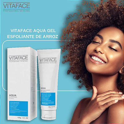 VITAFACE AQUA GEL ESFOLIANTE DE ARROZ - 120G
