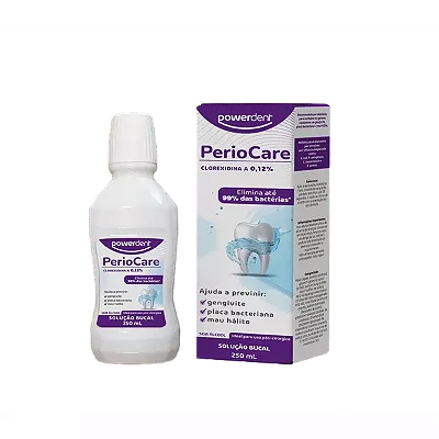 ANTISSEPTICO PERIOCARE - 0,12% Clorexidina - 250ml REF 2778