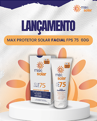 MAX PROTETOR SOLAR FACIAL FPS 75 60g