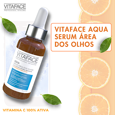 VITAFACE AQUA SERUM ÁREA DOS OLHOS - 20g