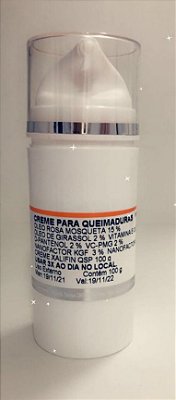 CREME PARA QUEIMADURAS COM NANOFACTOR KGF 100g