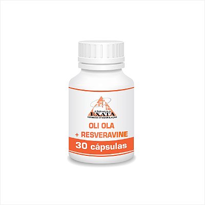 OLI OLA  300mg + RESVERAVINE 20mg - 30 cápsulas  (Com selo de autenticidade)