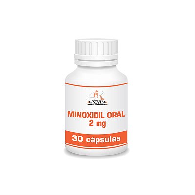 MINOXIDIL ORAL 2mg - 30 cápsulas (venda sob prescrição médica)