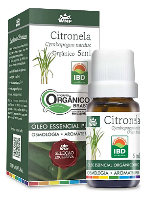 OLEO ESSENCIAL CITRONELA 5ml - WNF