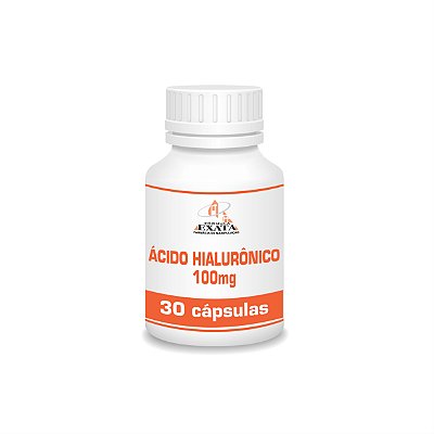 ACIDO HIALURÔNICO 100mg 30 cápsulas