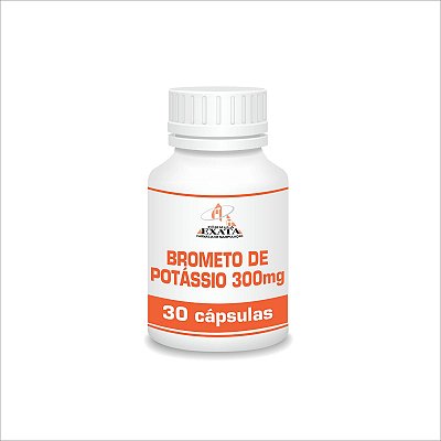 BROMETO DE POTÁSSIO 300mg - 30 cápsulas (USO VETERINARIO)