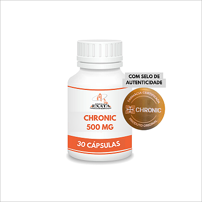 CHRONIC 500mg 30 cápsulas