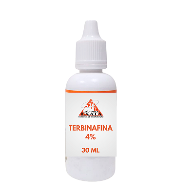 TERBINAFINA 4% - SOLUÇÃO HIDROALCOÓLICA - 30 ML