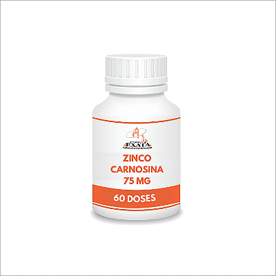 ZINCO CARNOSINA 75 MG - 60 CÁPSULAS