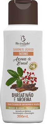 Sabonete Íntimo Barbatimão e Aroeira 200ml Bio Instinto