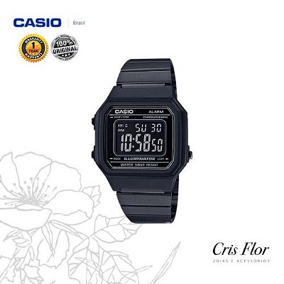 Relógio Casio Vintage Grande Preto B650WB-1BDF