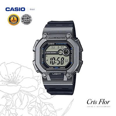 Relógio Casio Adventure Cinza W-737H-1A2VDF