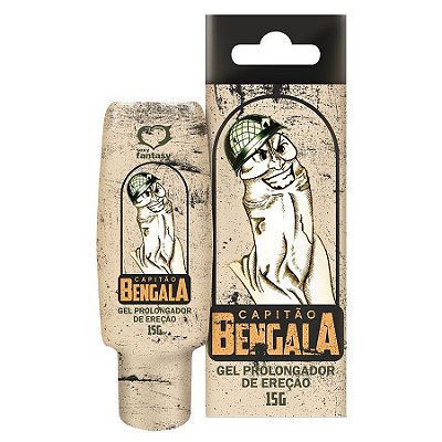 Gel Capitao Bengala prolongador de Ereção