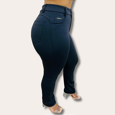 Calça Montaria K2b Aizara Perna Reta P Ao Gg