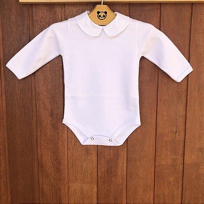 Body Gola Redonda Manga Longa