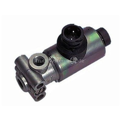 0059971236 - VALVULA SOLENOIDE 24V FREIO MOTOR MERCEDES AXOR ACTROS ATEGO ACCELO