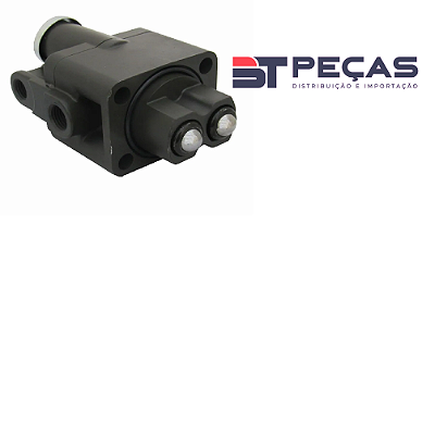 42538044 (0022605857 / 2T2301367 / 6038202045) - VALVULA TRANSFERENCIA CAIXA TRANSFERENCIA - COMPLETA COM ROLETES