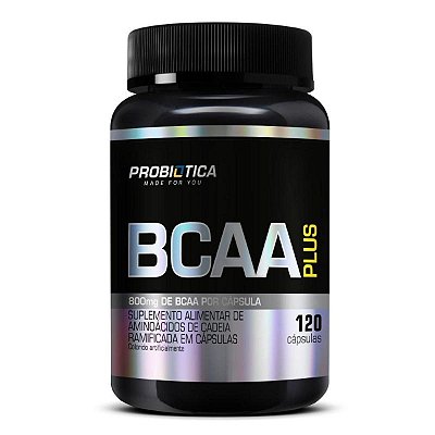BCAA PLUS 120 CAPS PROBIÓTICA