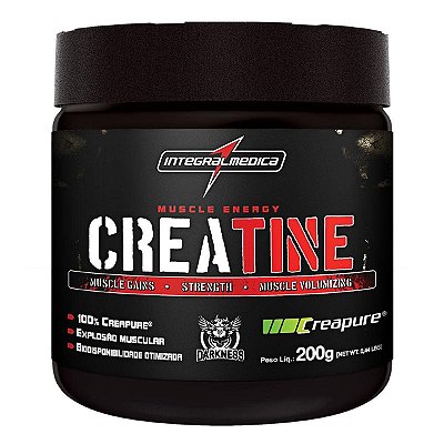 CREATINA Creapure Darkness  200 g - IntegralMédica