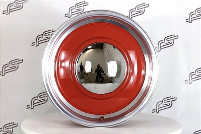 Roda Smoothie Vermelha borda Diamantada aro 17 / Tala 7 / Furação 6X139,7