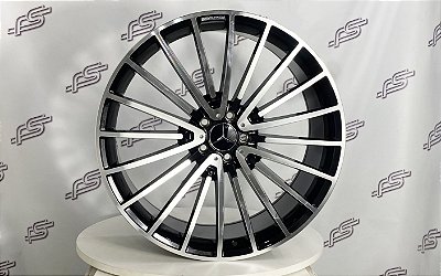 Jogo De Rodas Mercedes AMG Classe-G Preto Brilhante 5x112 - 22x9