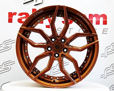 Jogo de Roda BJ VS-Rase Wheels Bronze Brilhante 5x112 - 19x8,5 Offset 45