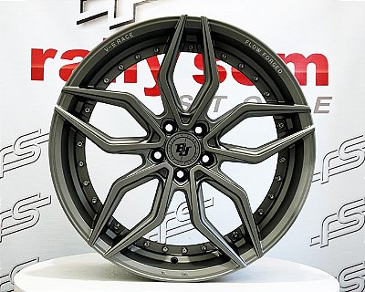 Jogo de Roda BJ VS-Rase Wheels Grafite 5x112 - 20x8,5 Offset 28