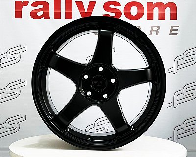 Jogo de Roda Motegi MR 151 Preta 5x114,3 - 18x,9,5  Offset 40