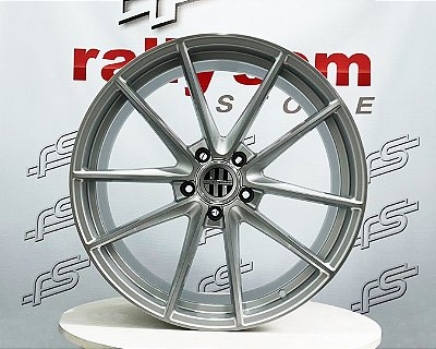 Jogo de Roda VICTOR Zuffen Prata  5x130 - 22x10,5 Offset 56