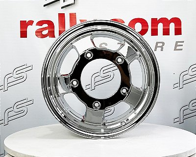 Jogo de Roda Race Trim V-Chrome 5x205 - 15x4 e 15x6,5 Offset -19 e - 32 (Nv)