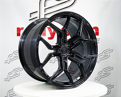 Jogo de Roda Gisa FFT6255 Forged Azul 5x120 - 20x9 e 20x11 Offset 24 e 35