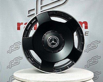 Jogo de Roda Mercedes Maybach Preta 5x112- 20x8,5 e20x9,5 Offset 38 e 42 (Nv)