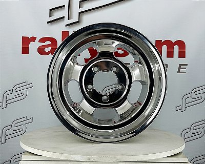 jogo de Roda U.S Mags Indy Polish Aro 15 / tala 10 / Furação 5x127 / Off-set -50