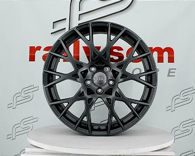 Jogo de Roda GT4 RS Grafite 5x112 - 19x8 Offset 40 (Nv)